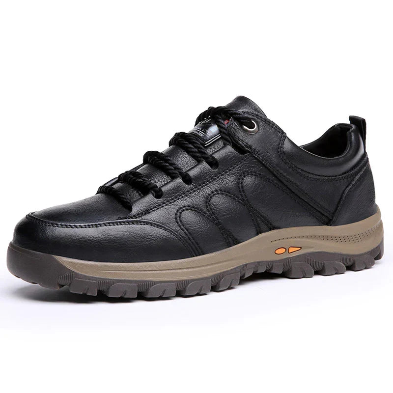 Zapatos ergonómicos con plantilla ortopédica de piel: piel de vacuno italiana de primera calidad, soporte para el arco y alivio del dolor de pies