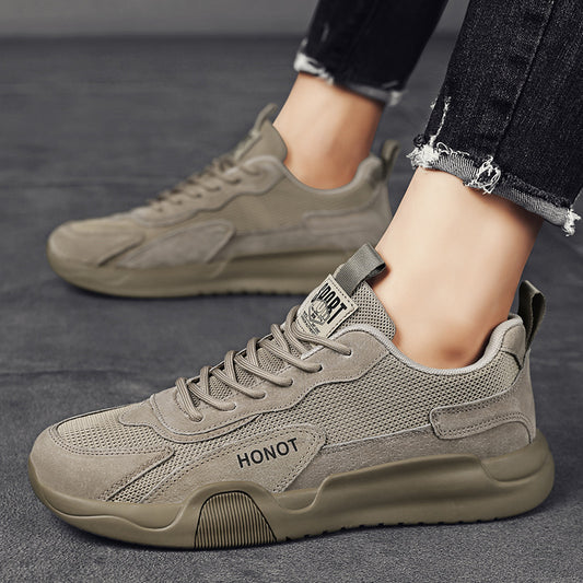 Zapatillas deportivas ortopédicas de malla: con soporte para el arco del pie, que alivia el dolor; amortiguación suave.
