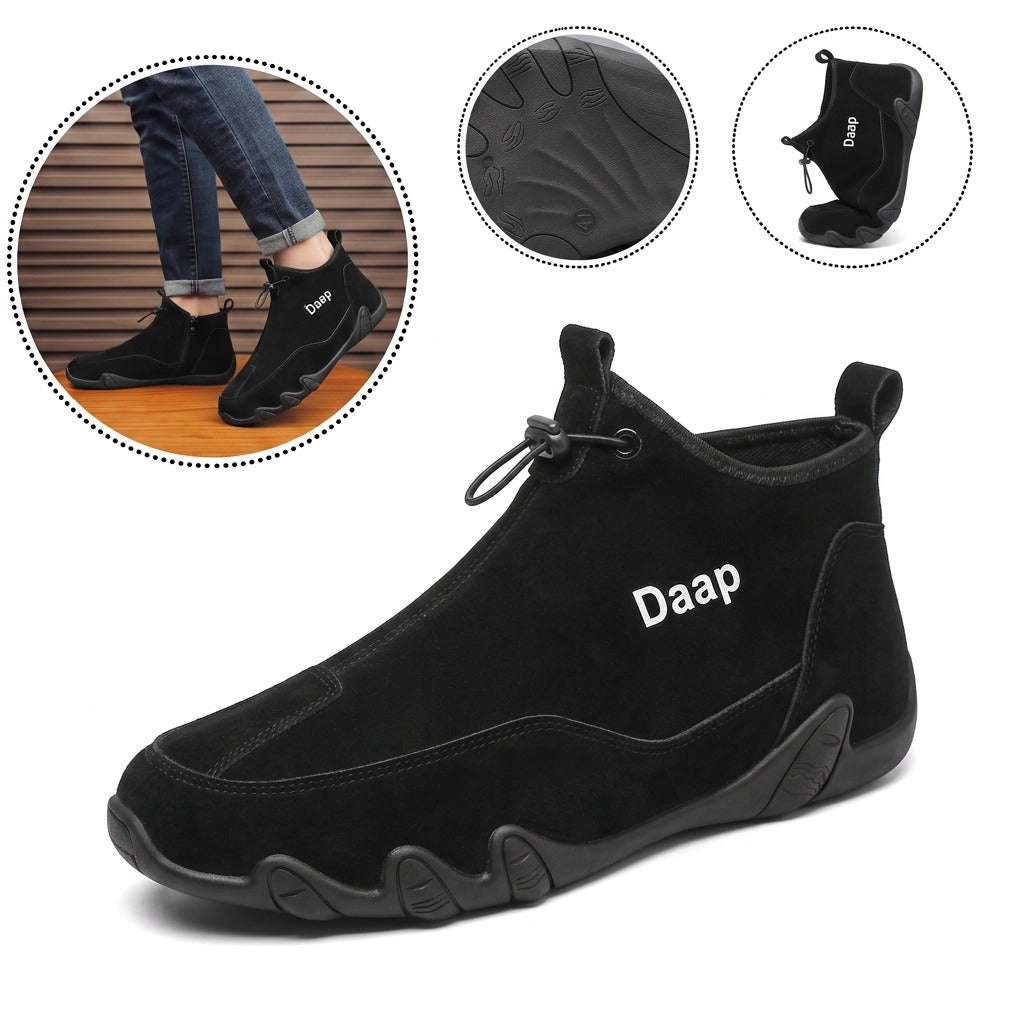 Zapatos ortopédicos cómodos y antideslizantes: suaves y cómodos, con una sujeción excelente. Alivian el dolor de pies.