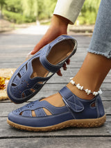 Sandalias con protección para los dedos: con soporte para el arco plantar, que alivia el dolor; ligeras y con amortiguación.