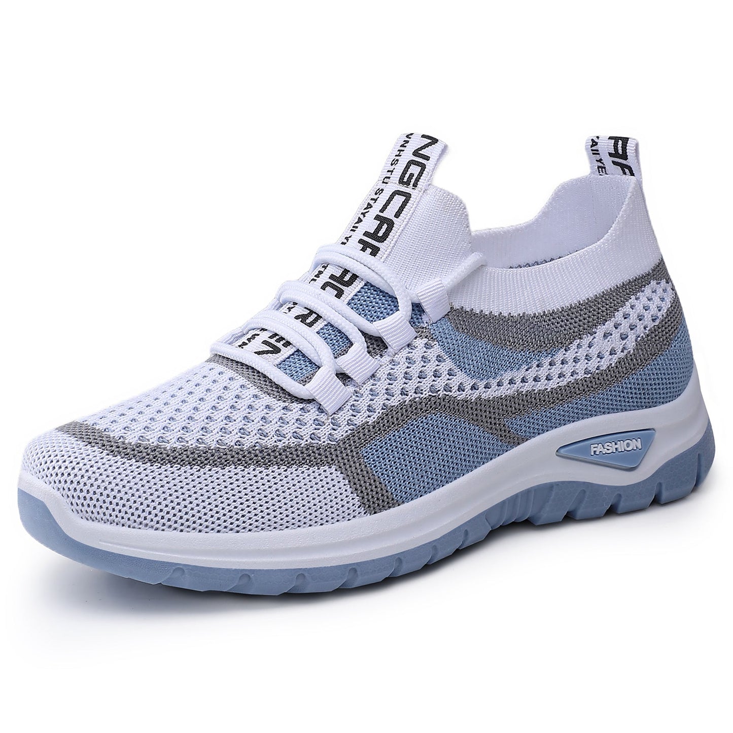 Zapatos correctores casuales en colores combinados — con soporte para el arco que permite caminar con comodidad.