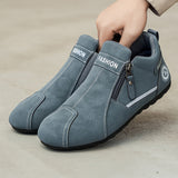 Zapatos ortopédicos casuales cómodos — hechos a mano con piel de vacuno italiana y soporte para el arco plantar