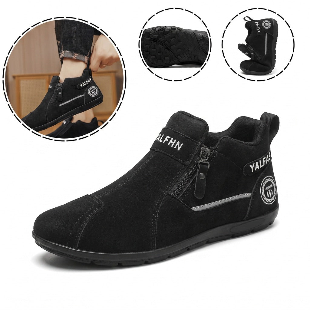 Zapatos ortopédicos cómodos y antideslizantes: suaves y cómodos, con una sujeción excelente. Alivian el dolor de pies.