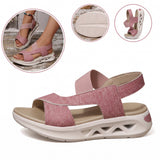 Sandalias antideslizantes y transpirables: con soporte para el arco del pie, que alivia el dolor; suaves y amortiguadoras.