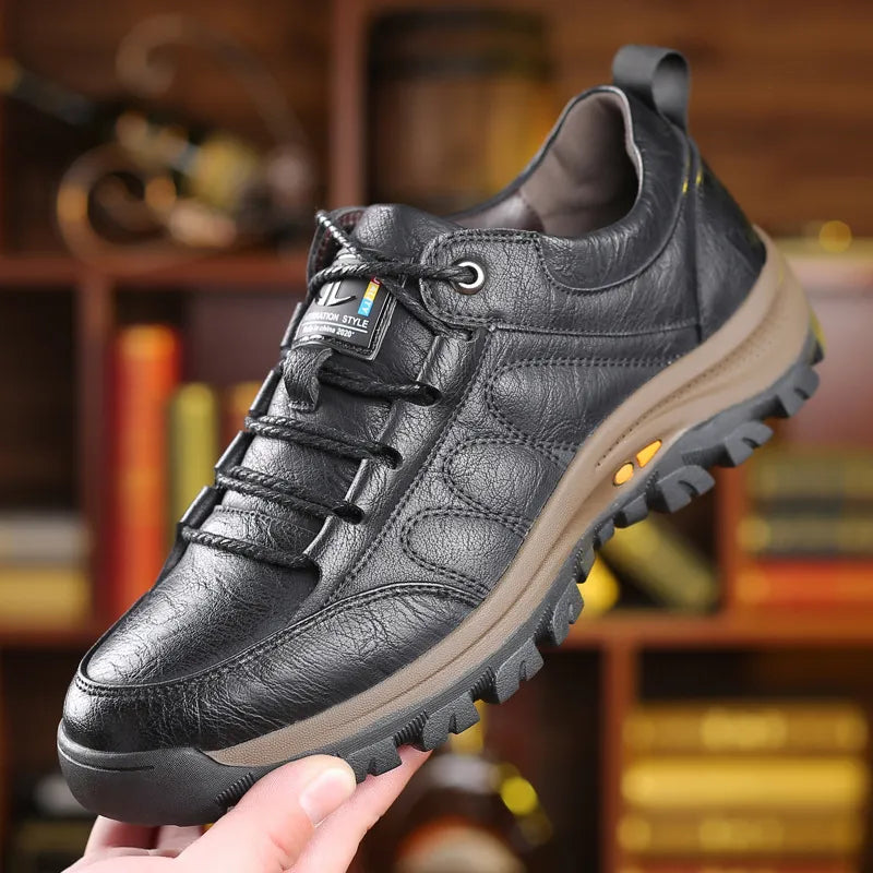 Zapatos ergonómicos ortopédicos de piel: piel de vacuno italiana de primera calidad, soporte para el arco y alivio del dolor de pies