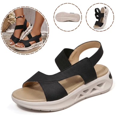 Sandalias antideslizantes y transpirables: con soporte para el arco del pie, que alivia el dolor; suaves y amortiguadoras.