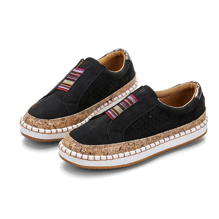 Zapatos ortopédicos cómodos: con soporte para el arco, alivian el dolor; transpirables.