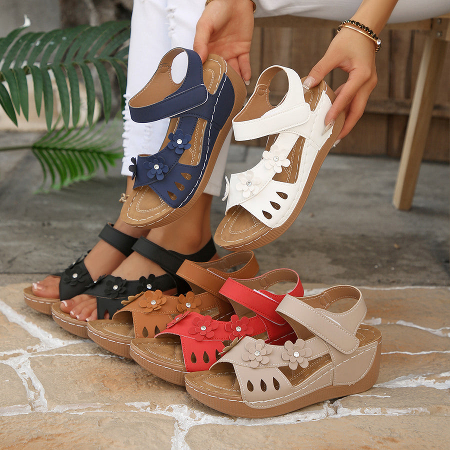 Sandalias antideslizantes y transpirables: con soporte para el arco del pie, que alivia el dolor; suaves y amortiguadoras.