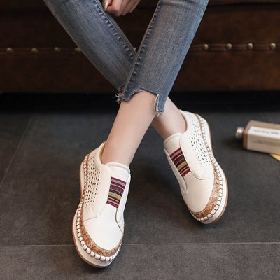 Zapatos ortopédicos cómodos: con soporte para el arco, alivian el dolor; transpirables.
