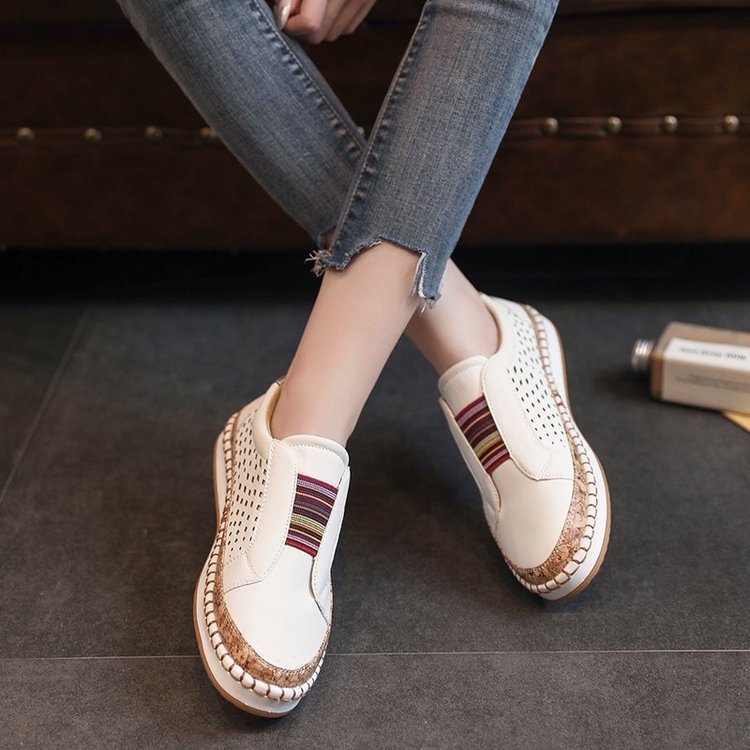 Zapatos ortopédicos cómodos: con soporte para el arco, alivian el dolor; transpirables.