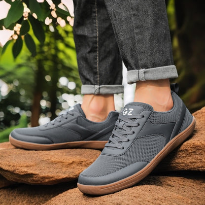 Zapatillas deportivas ortopédicas de malla: con soporte para el arco del pie, que alivia el dolor; amortiguación suave.