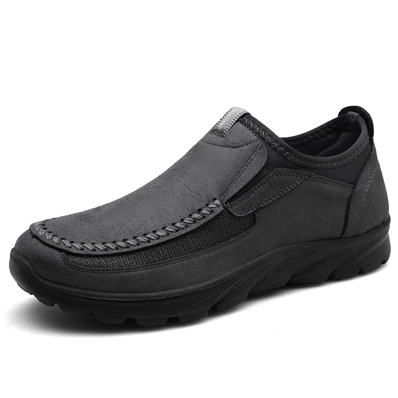 Zapatos ortopédicos cómodos: soporte ergonómico del arco plantar que alivia el dolor; horma ancha que no aprieta el pie.