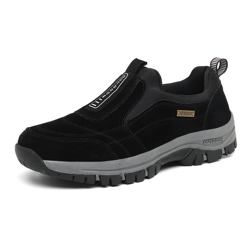 Zapatos ortopédicos de ante cómodos: suaves y cómodos, con una sujeción excelente. Alivian el dolor de pies.