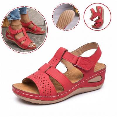 Sandalias ortopédicas ergonómicas — Con soporte para el arco del pie que ayuda a aliviar el dolor, estabilizar el talón y reducir la inestabilidad al caminar