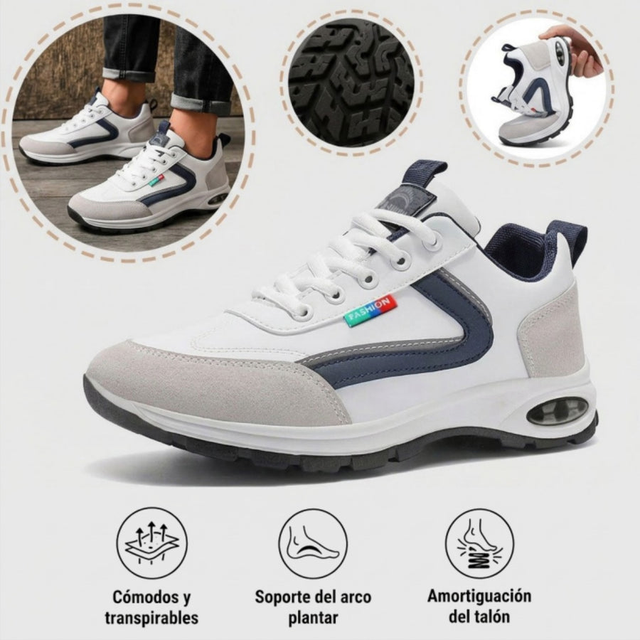 Zapatos ortopédicos deportivos para el cuidado de los pies