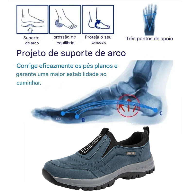 🎄Oferta de Natal por tempo limitado: 30% de desconto! - Sapatos casuais Zapieers® 👞 - Estilo festivo + Confortáveis, impermeáveis e antiderrapantes - O presente de Natal perfeito 🎁