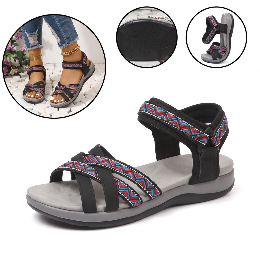 Sandalias ortopédicas ergonómicas — Con soporte para el arco que ayuda a aliviar el dolor de pies, estabilizar el talón y reducir la inestabilidad al caminar