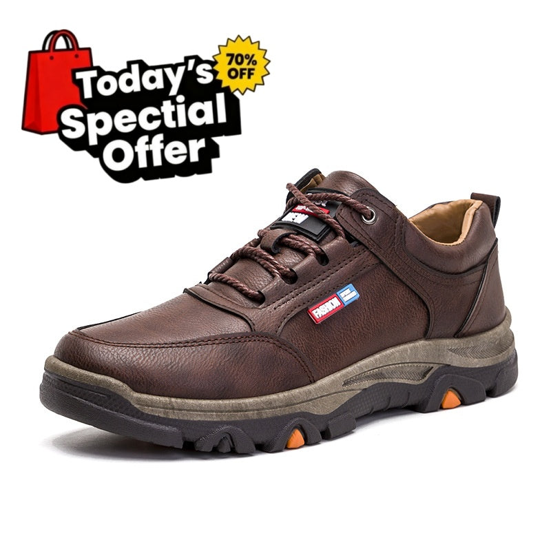 🔥Oferta por tempo limitado hoje: 70 % popust!  ⏰ - Sapatos ortopédicos com design ergonómico - Couro premium + costura manual 👞