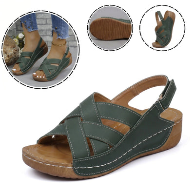 Sandalias antideslizantes y transpirables: con soporte para el arco del pie, que alivia el dolor; suaves y amortiguadoras.