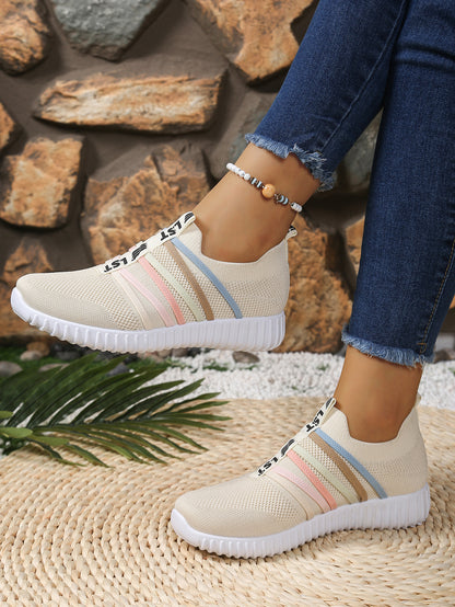 Zapatillas deportivas ortopédicas de malla: con soporte para el arco del pie, que alivia el dolor; amortiguación suave.