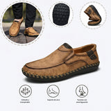 Zapatos ortopédicos cómodos: soporte ergonómico del arco plantar que alivia el dolor; horma ancha que no aprieta el pie.
