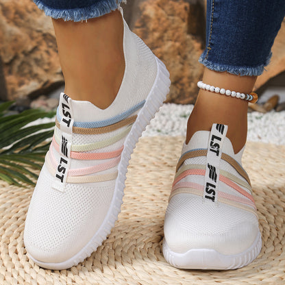 Zapatillas deportivas ortopédicas de malla: con soporte para el arco del pie, que alivia el dolor; amortiguación suave.