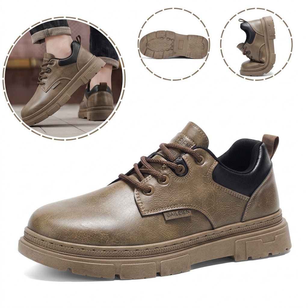 Zapatos ergonómicos ortopédicos de piel: piel italiana de primera calidad, soporte para el arco, estabilidad en el talón y alivio del dolor de pies