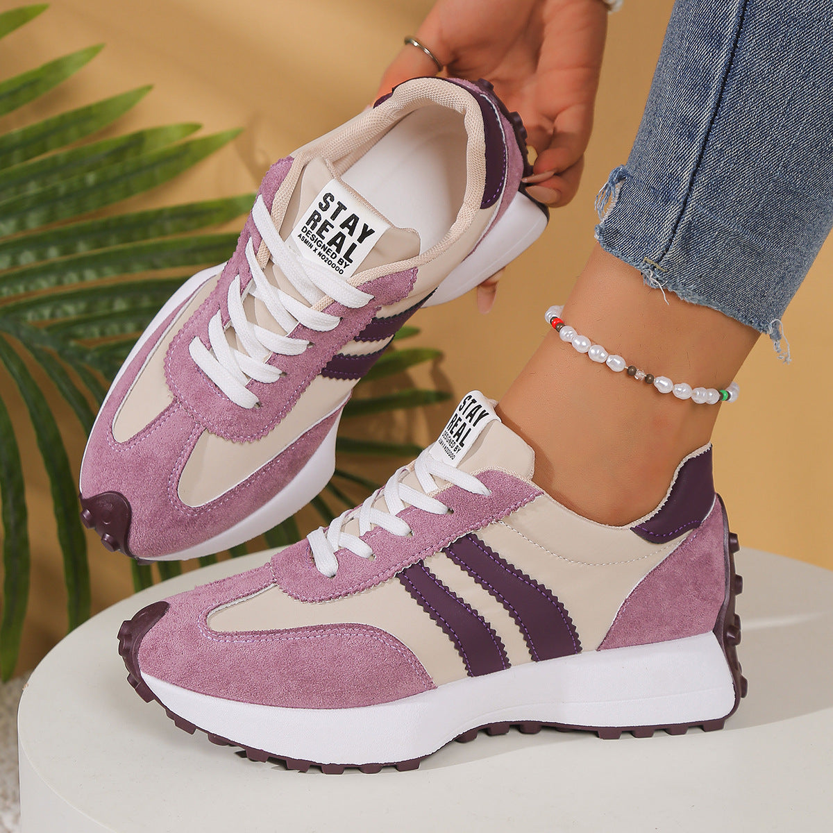 Zapatillas ortopédicas deportivas casuales — con soporte para el arco del pie y amortiguación para el ejercicio diario