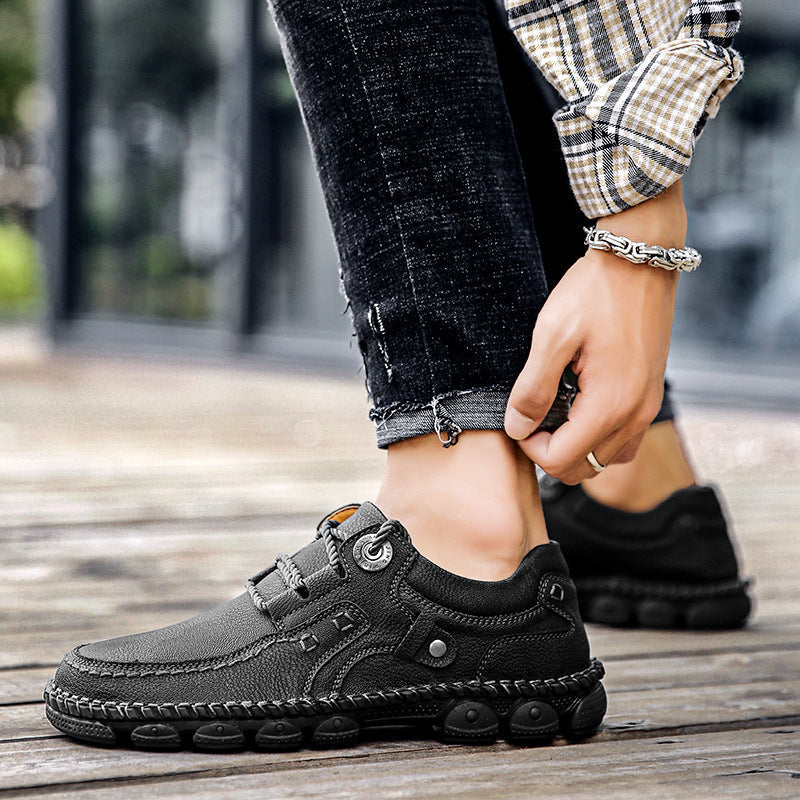 🔥50% de desconto hoje!⏰ Calçado casual unissexo👞 Leve e respirável - Ajuste confortável - Design ergonómico