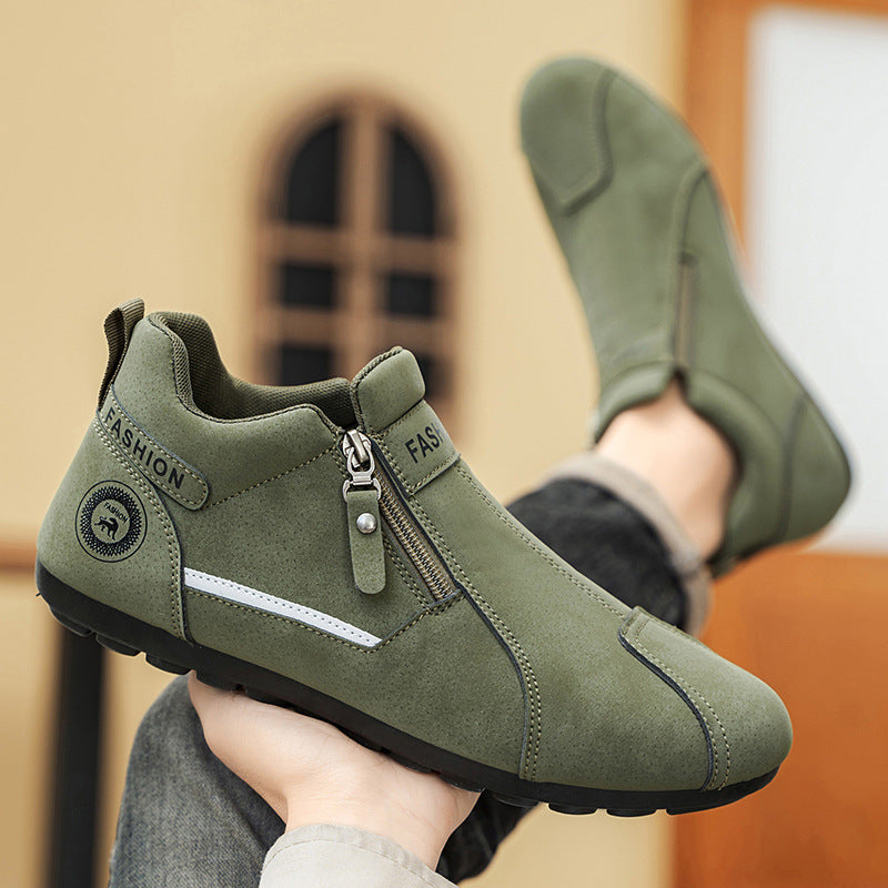 Zapatos ortopédicos cómodos: soporte ergonómico del arco plantar que alivia el dolor; horma ancha que no aprieta el pie.