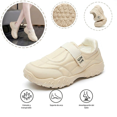 Zapatos ortopédicos ergonómicos: soporte para el arco, alivio del dolor de pies y reducción de la fatiga al caminar