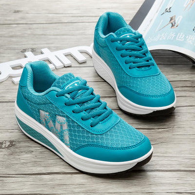 Zapatillas ortopédicas deportivas de malla — soporte para el arco plantar y amortiguación para las rodillas