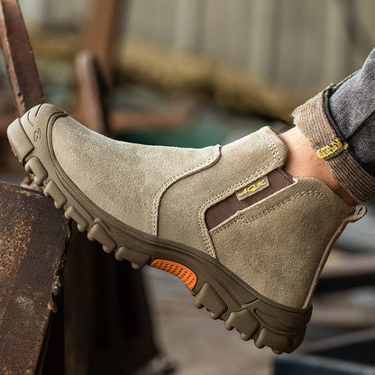 Zapatos ortopédicos de ante cómodos: suaves y cómodos, con una sujeción excelente. Alivian el dolor de pies.