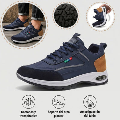Zapatos ortopédicos deportivos para el cuidado de los pies