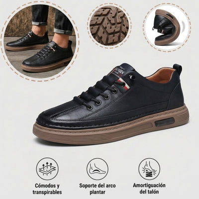 Zapatos ortopédicos formales de piel suave