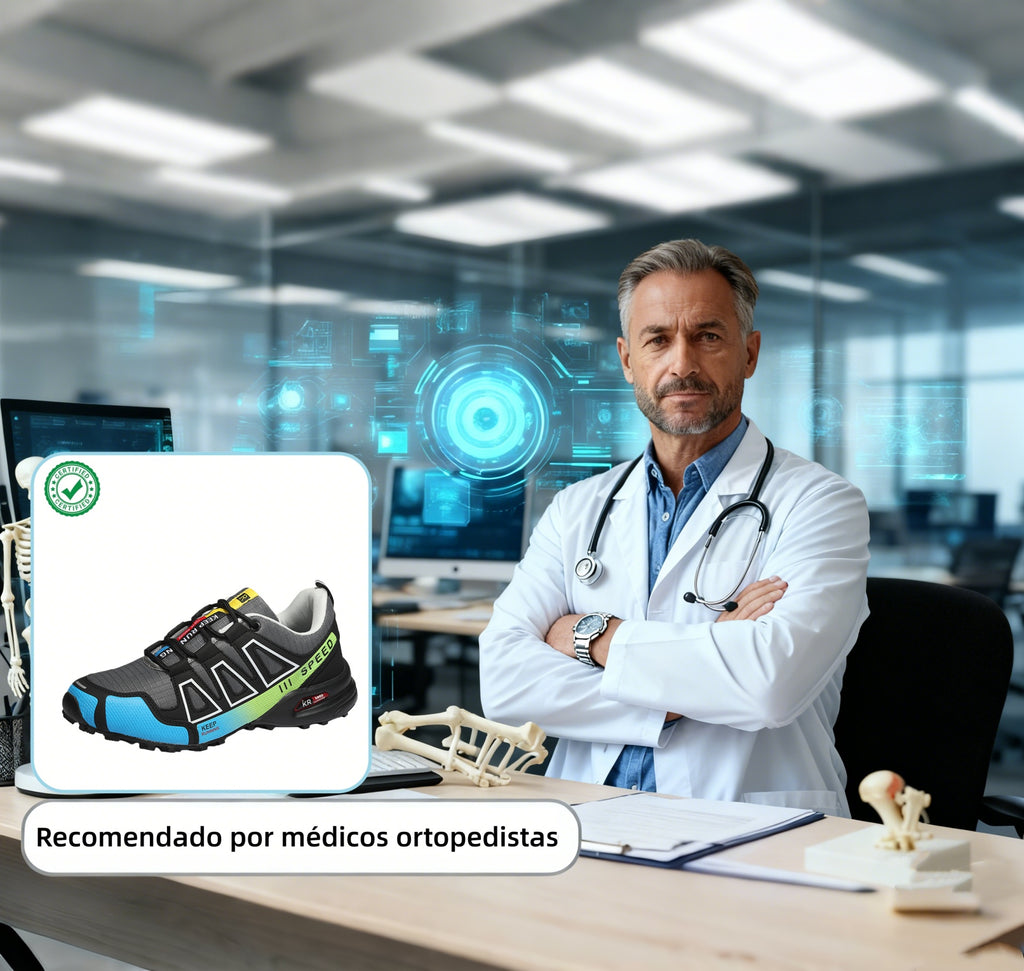 🔥Black Friday: 50% de desconto⏰ - Calçado de caminhada ergonómico Zapieers® para um dia inteiro de caminhada confortável