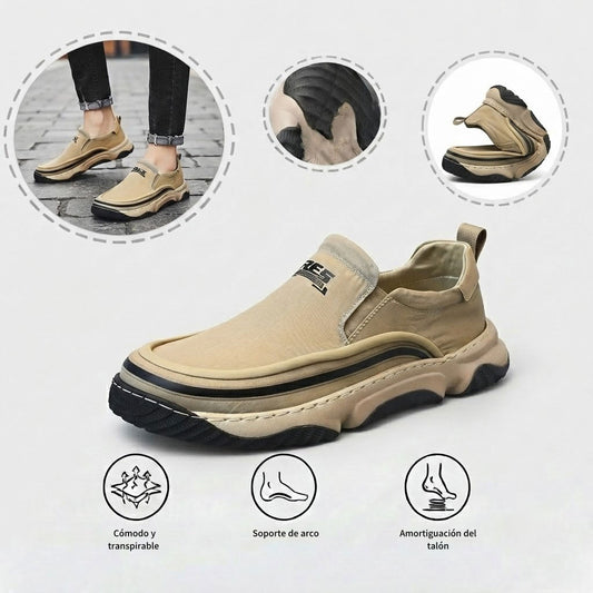 Zapatos ortopédicos cómodos: con soporte para el arco plantar, que alivian el dolor; ¡recomendados por podólogos!