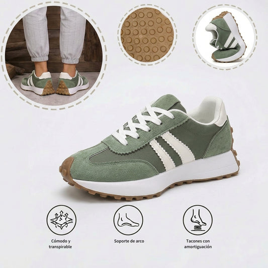 Zapatillas ortopédicas deportivas casuales — con soporte para el arco del pie y amortiguación para el ejercicio diario