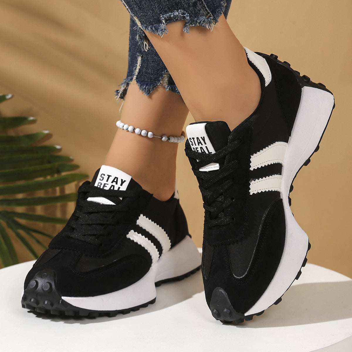 Zapatillas ortopédicas deportivas casuales — con soporte para el arco del pie y amortiguación para el ejercicio diario