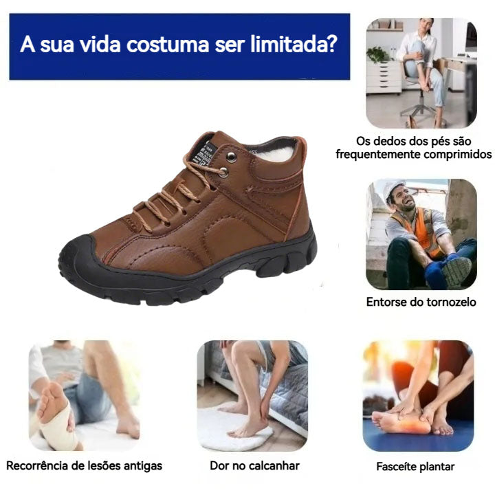 🔥Oferta por tempo limitado hoje: 70 % popust!  ⏰  - Calçado casual ZAPIEERS®, - Sapatos ortopédicos com design ergonómico - Couro premium + costura manual 👞