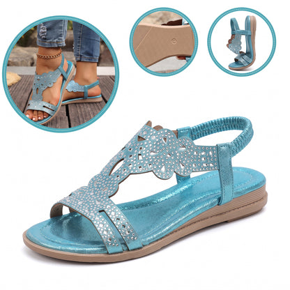 Sandalias ortopédicas ergonómicas — Con soporte para el arco que ayuda a aliviar el dolor de pies, estabilizar el talón y reducir la inestabilidad al caminar