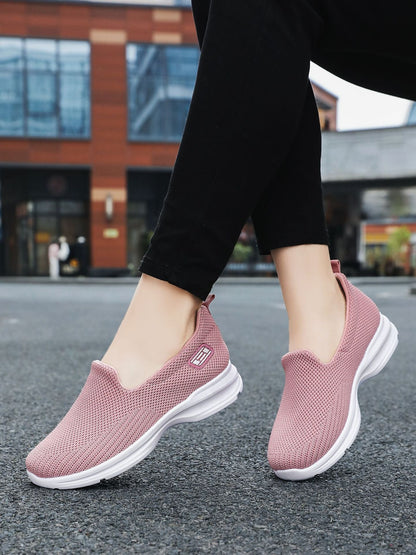 Zapatillas deportivas ortopédicas de malla: con soporte para el arco del pie, que alivia el dolor; amortiguación suave.