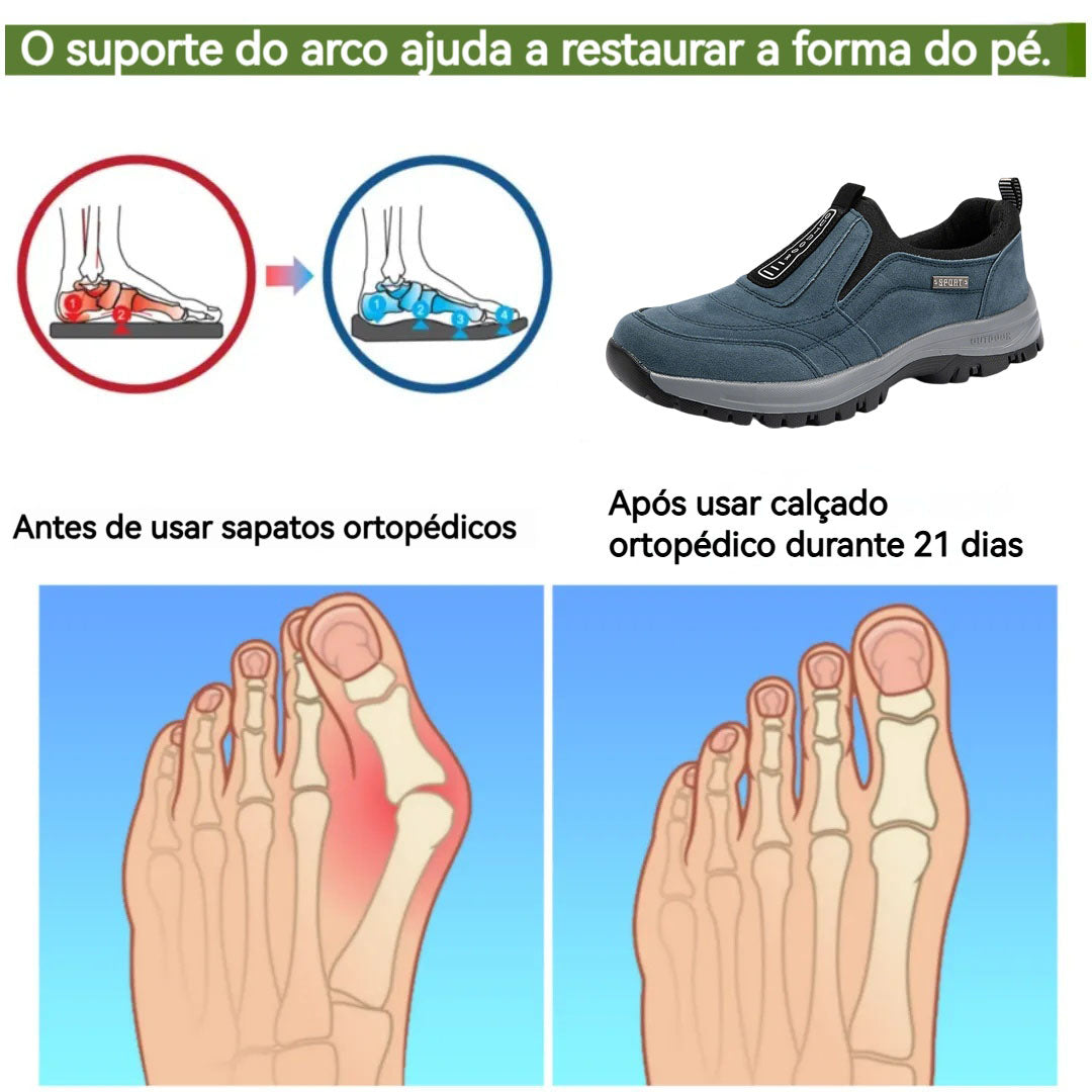 🎄Oferta de Natal por tempo limitado: 30% de desconto! - Sapatos casuais Zapieers® 👞 - Estilo festivo + Confortáveis, impermeáveis e antiderrapantes - O presente de Natal perfeito 🎁