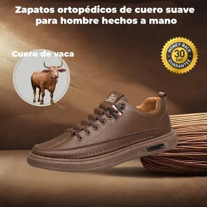 Zapatos ortopédicos formales de piel suave