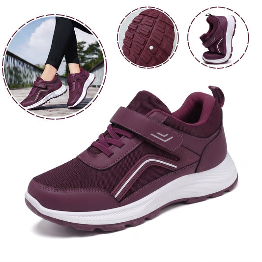 Zapatos ortopédicos cómodos y antideslizantes: suaves y cómodos, con una sujeción excelente. Alivian el dolor de pies.