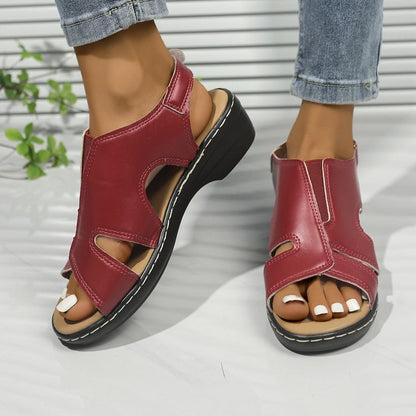 Sandalias antideslizantes y transpirables: con soporte para el arco del pie, que alivia el dolor; suaves y amortiguadoras.