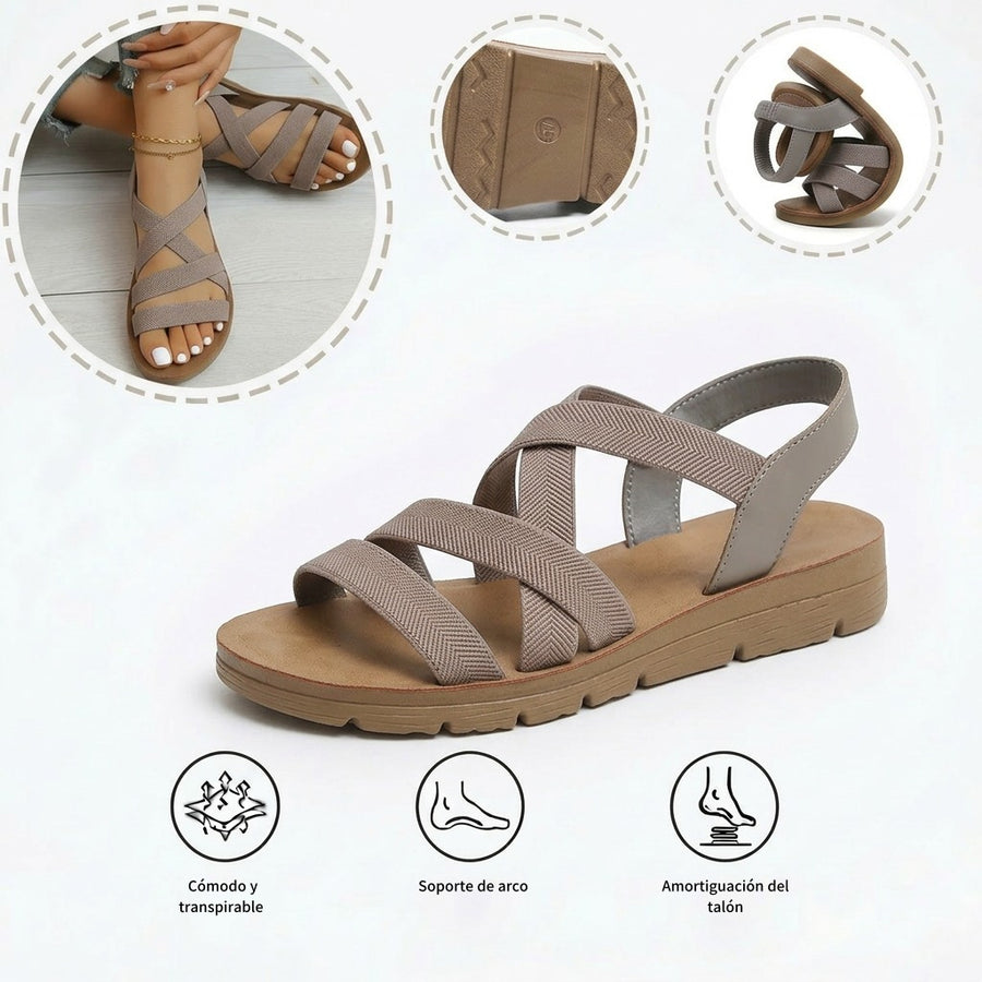 Sandalias ortopédicas biomecánicas: con soporte para el arco plantar que ayuda a aliviar el dolor de pies, estabilizar el talón y reducir la inestabilidad al caminar