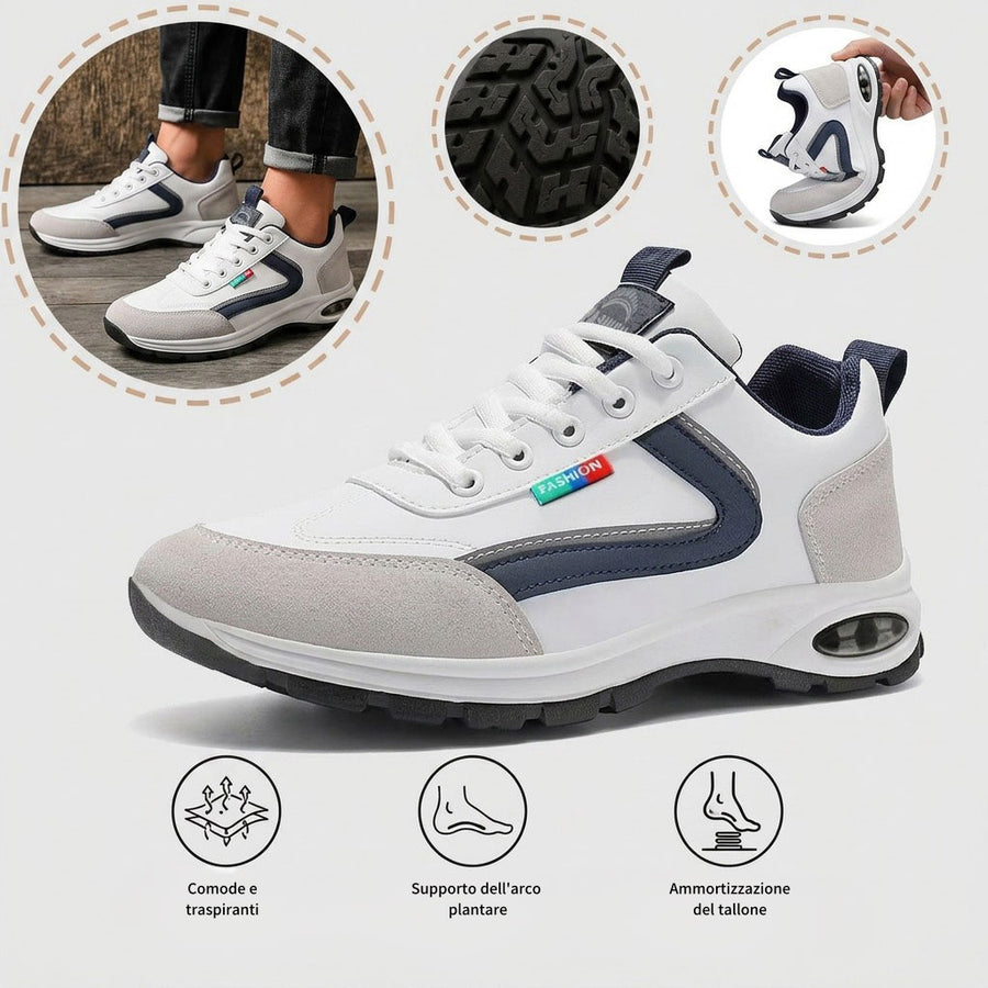 Zapatos ortopédicos deportivos para el cuidado de los pies