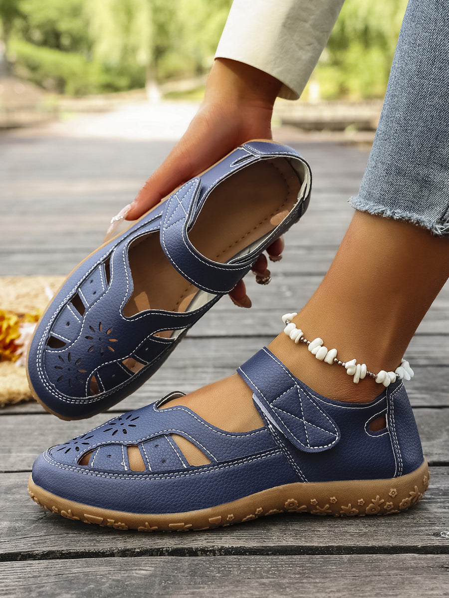 Sandalias con protección para los dedos: con soporte para el arco plantar, que alivia el dolor; ligeras y con amortiguación.
