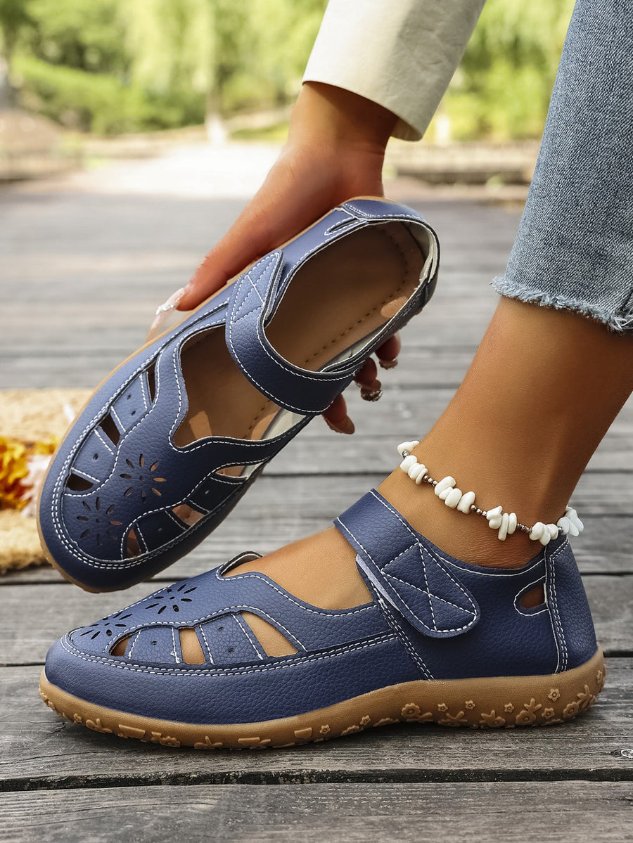 Sandalias con protección para los dedos: con soporte para el arco plantar, que alivia el dolor; ligeras y con amortiguación.